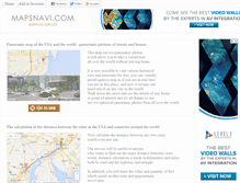 Tablet Screenshot of mapsnavi.com